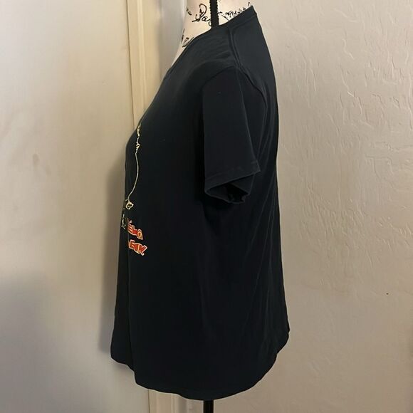 Y2K Bela Fleck Thrown Down Your Heart Black Graphic Shirt - Picture 2 of 7